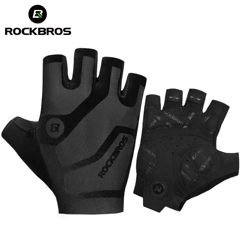 ROCKBROS Breathable Fingerless Cycling Gloves 360 Cycleworx