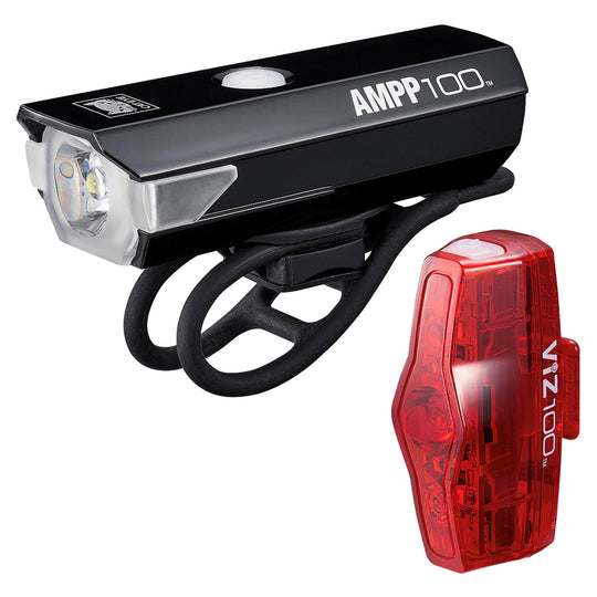 CATEYE - AMPP 100/VIZ 100 Bike Light Set