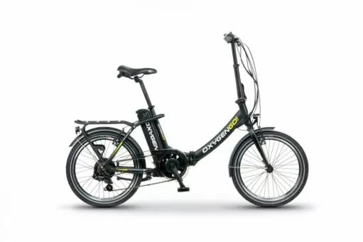 Oxygen GO! Unisex Electric Folding Bike 10.4Ah – 7 Speed, 20″ Wheel