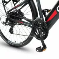 Oxygen S-CROSS CB MK2 Hybrid Electric Bike – Grey