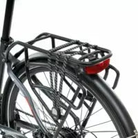 Oxygen S-Cross ST MKII  Step Through Electric Hybrid Bike – 24 Speed, Black