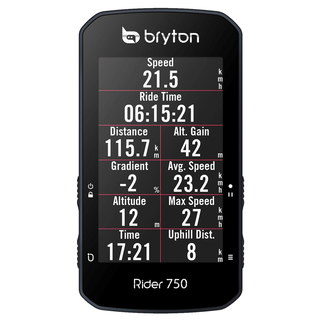 BRYTON RIDER 750E GPS CYCLE COMPUTER