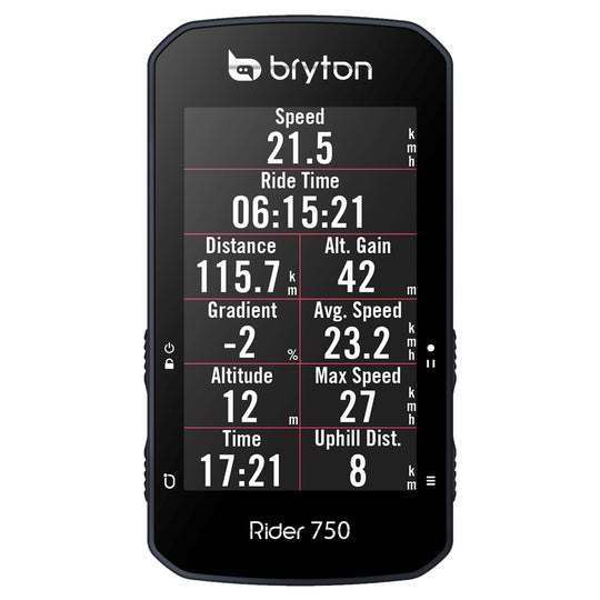 BRYTON RIDER 750E GPS CYCLE COMPUTER
