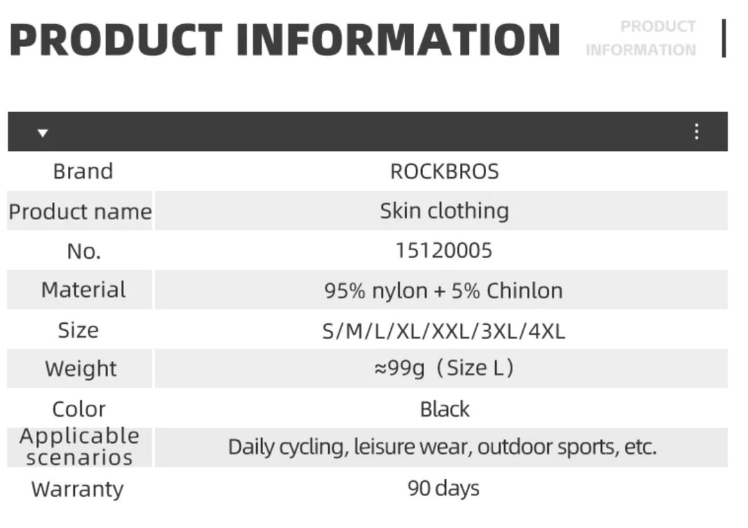 ROCKBROS - Breathable Bicycle Jacket